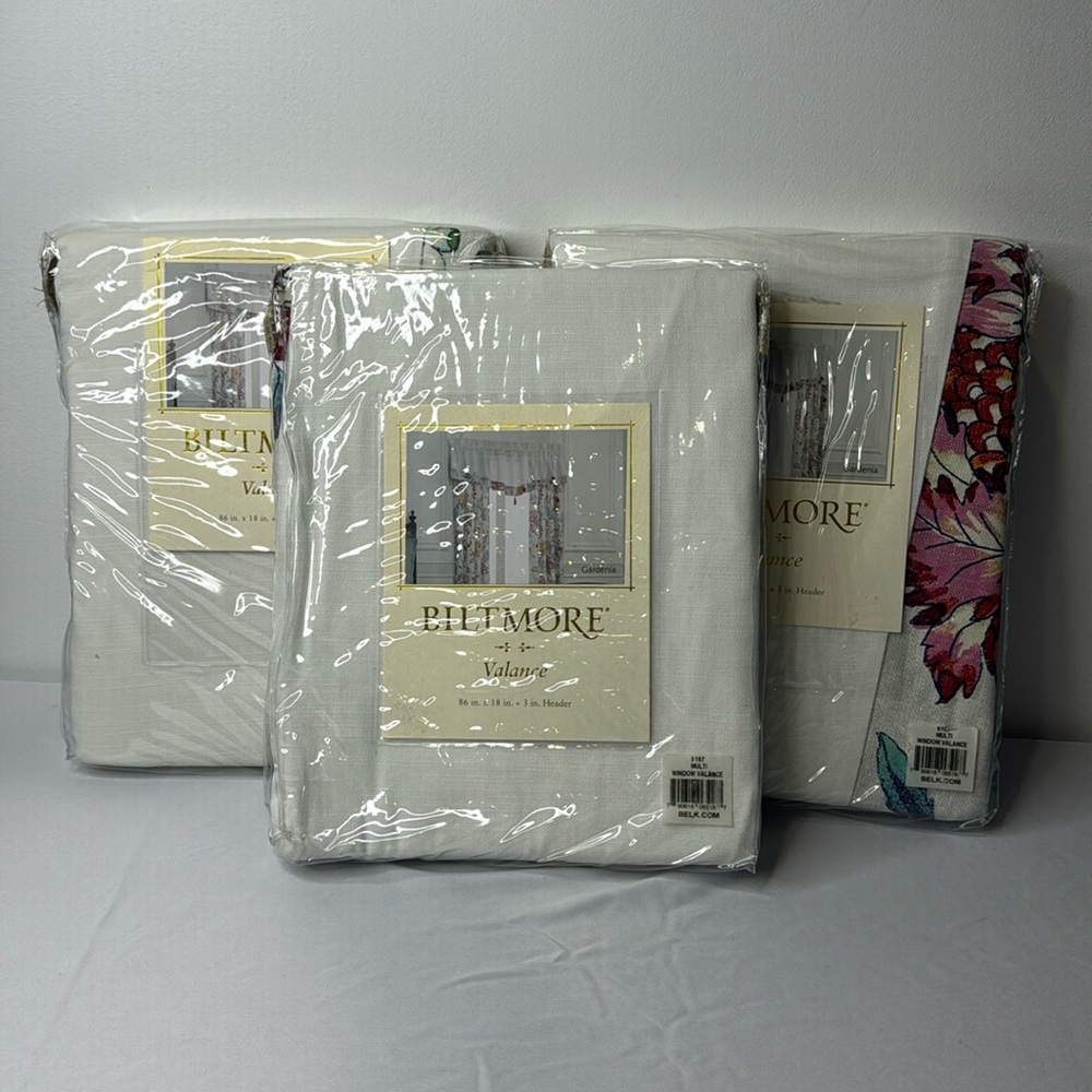3 Pairs of Biltmore Curtains